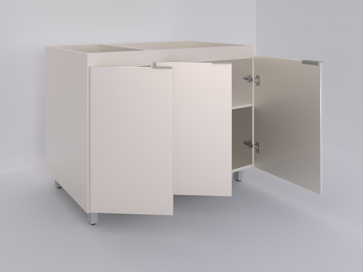 Bajo mesada 120 tres puertas