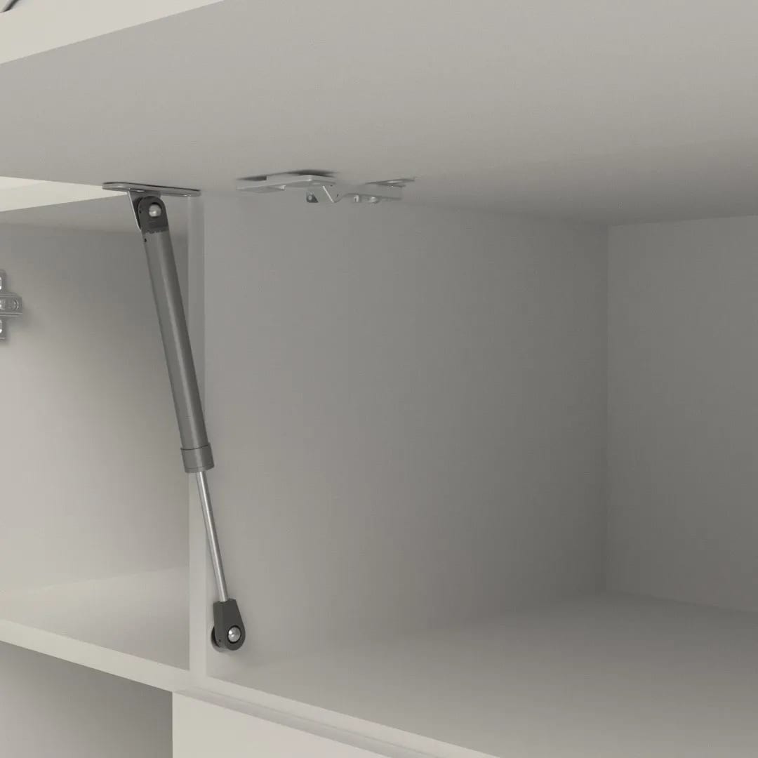 Alacena 90 x 60 doble vidrio con ALUMINIO