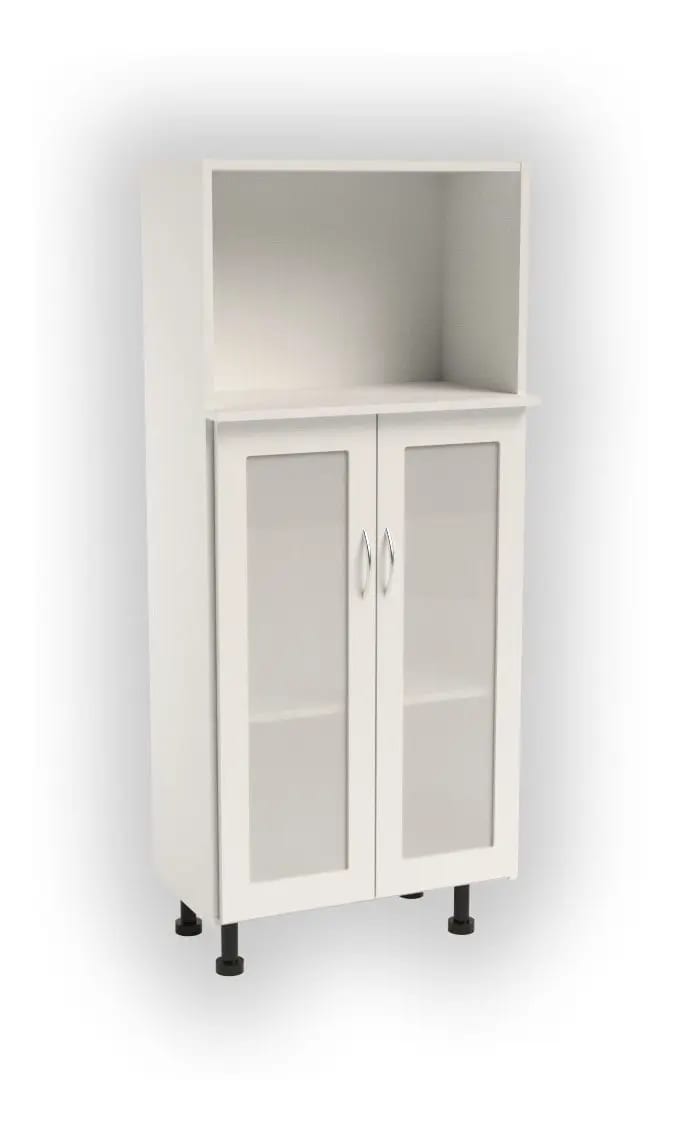Organizador portamicroondas vidriado 130 x 60