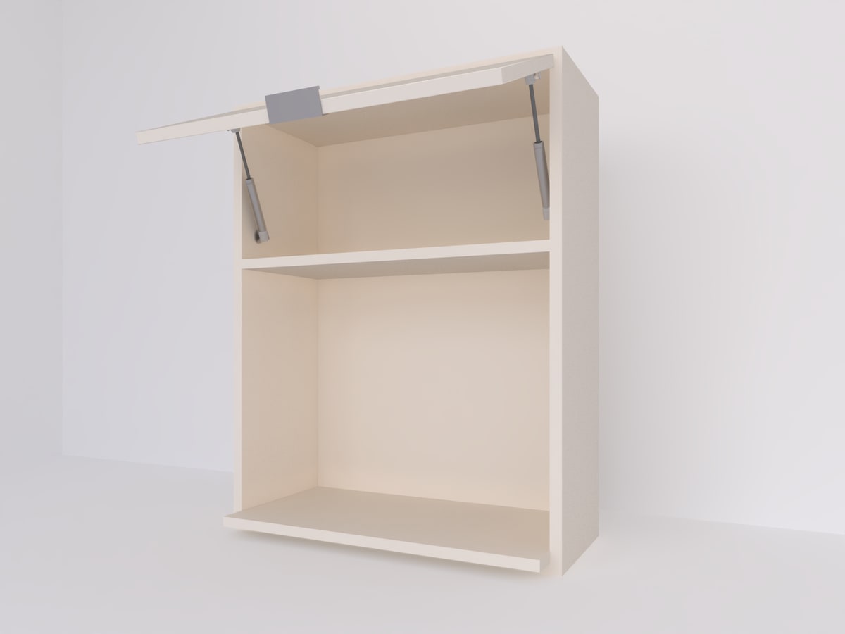 Alacena 60 x 80 portamicroondas con puerta rebatible