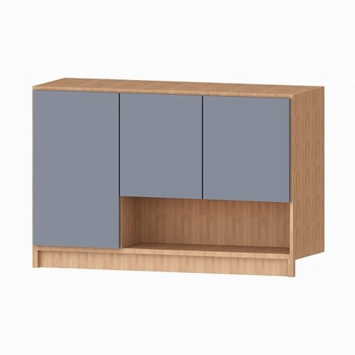 Alacena 90cm – Gris basalto y Paraíso